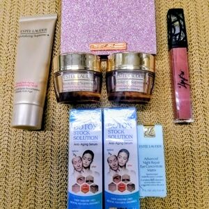 Estee Lauder Revitalizing Supreme Set with Pink MAC Lip Gloss